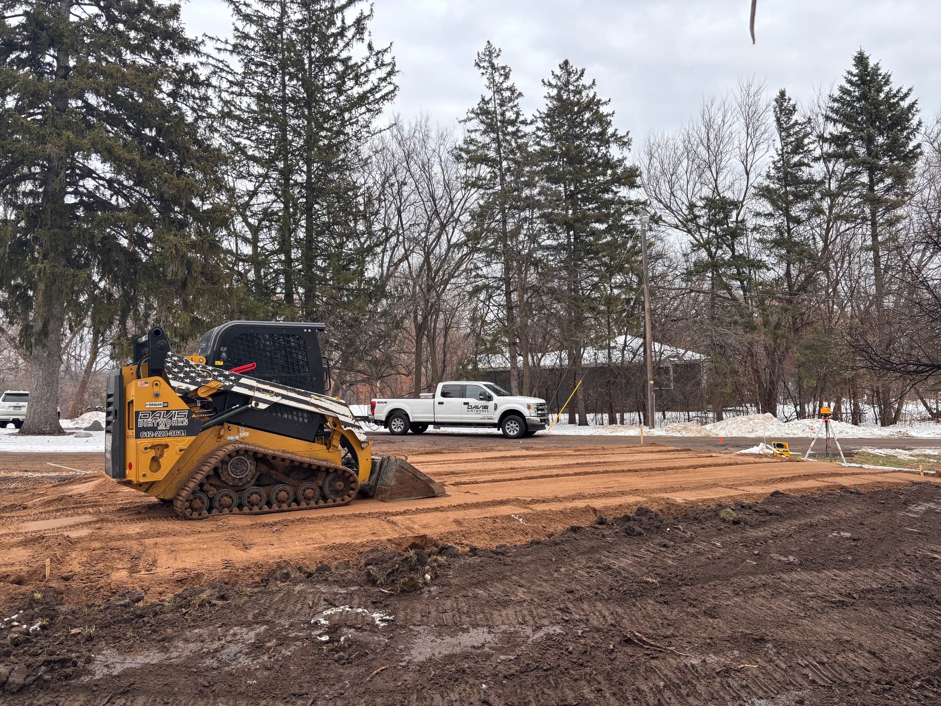 Garage Pad Preparation in Plymouth – Ready for Spring Build image
