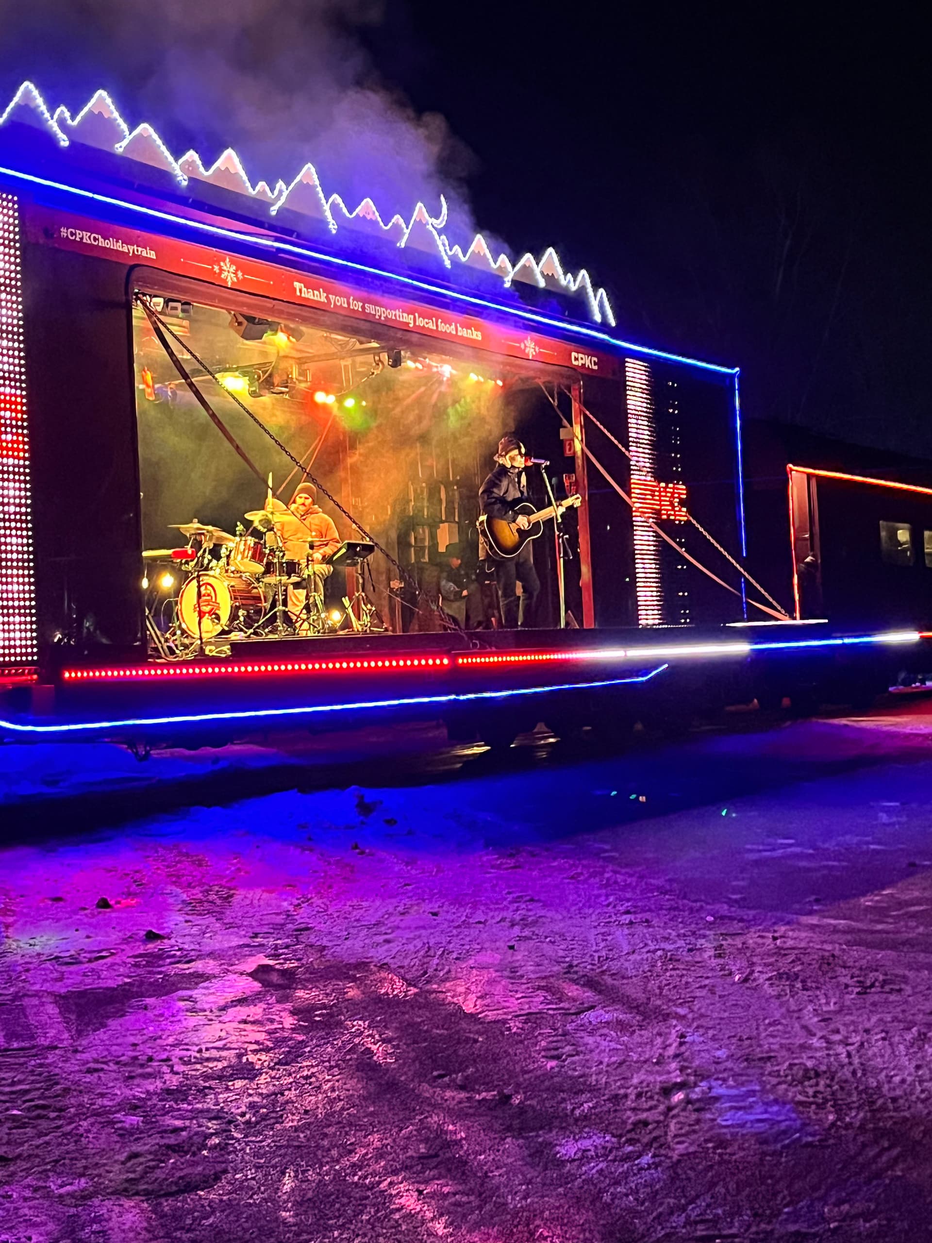 Gallery photos for Celebrating Community Spirit at the EDM Holiday Train Party: Image #1