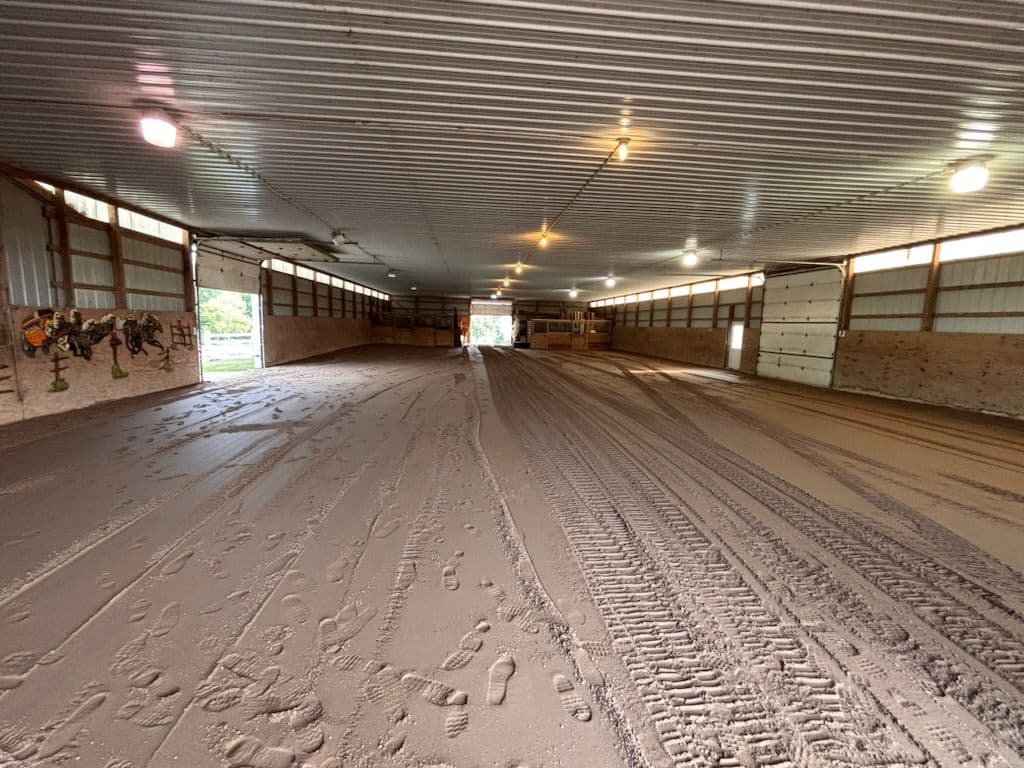 Riding Arena Upgrade in Maple Lake image