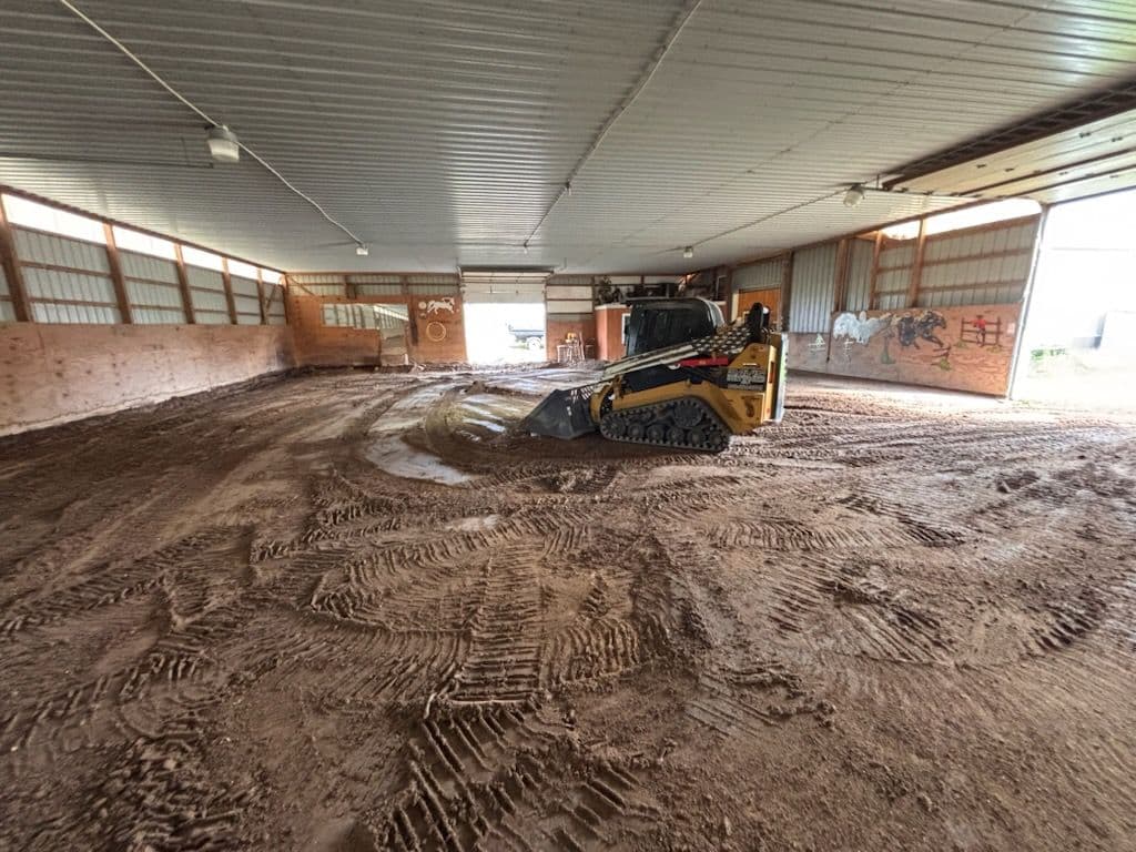 Gallery photos for Riding Arena Upgrade in Maple Lake: Image #1