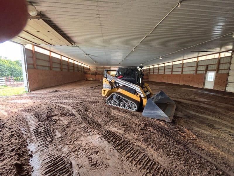 Gallery photos for Riding Arena Upgrade in Maple Lake: Image #2