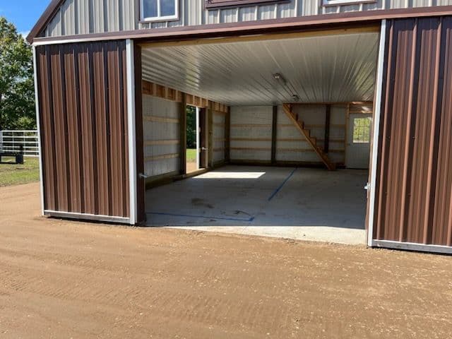 Gallery photos for Brush Clearing and Horse Shelter Grading in Nowthen MN: Image #1