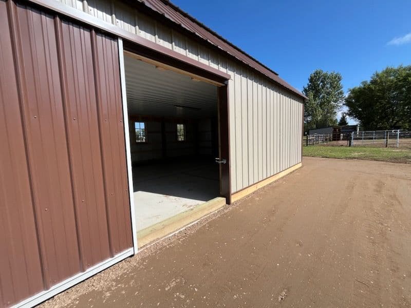 Gallery photos for Brush Clearing and Horse Shelter Grading in Nowthen MN: Image #2
