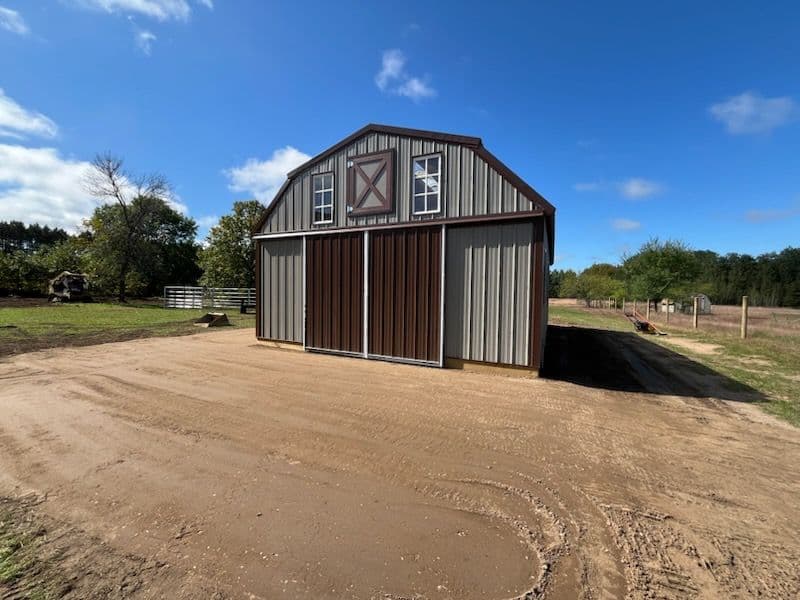 Gallery photos for Brush Clearing and Horse Shelter Grading in Nowthen MN: Image #3
