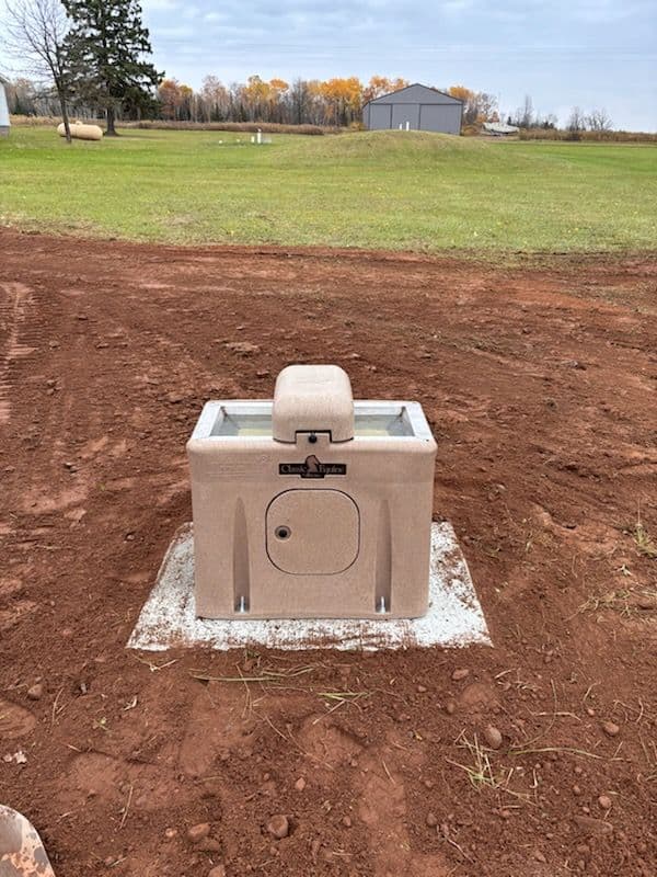 Gallery photos for Classic Equine Ritchie Waterer Installation in Barnum MN: Image #1