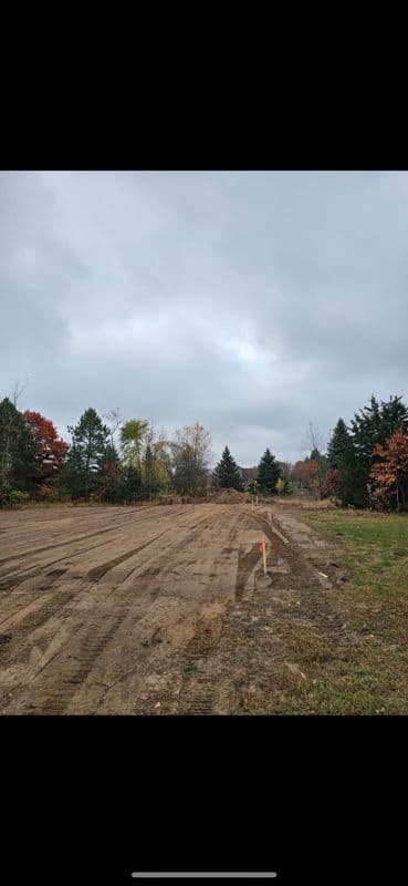 Rough Grading a Pole Barn Pad in Ham Lake image
