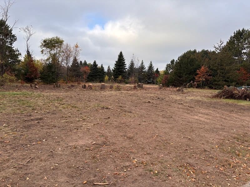 Gallery photos for Rough Grading a Pole Barn Pad in Ham Lake: Image #2