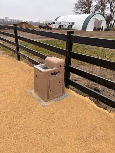 Gallery photos for Horse Barn Enhanced with New Classic Equine Ritchie Waterers in Isanti: Image #3