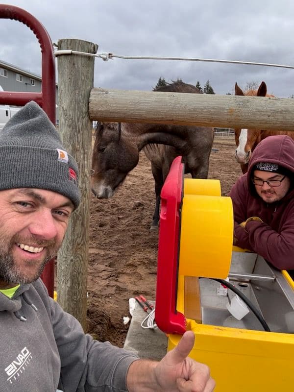 Gallery photos for Ecofount 2 Watering Solution Installation at Spirit Horse Center in Brainerd: Image #1