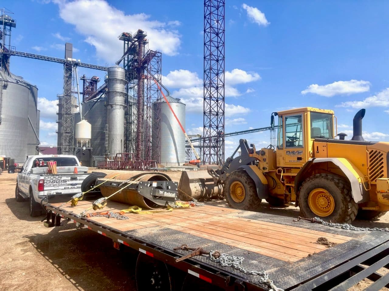 Gallery photos for Expert Backfilling for New Grain Bin Construction: Image #1