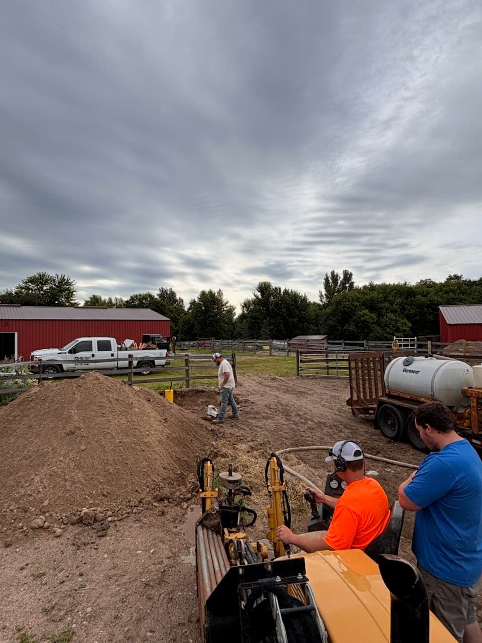 Expert Installation of Waterers on Farm image