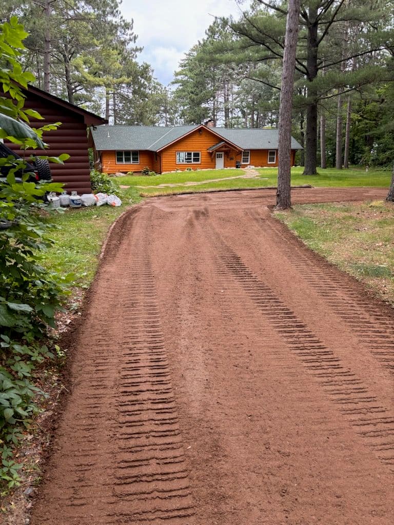 Gallery photos for Driveway and RV Pad Upgrade in Bay Lake MN: Image #1
