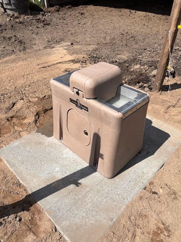 Gallery photos for Automatic Waterers Installation at Lady Luck Ranch: Image #2